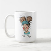 Deze dag | Het hebben van een moeilijke tijd Koffiemok (Links)