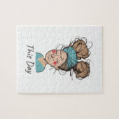 Deze dag | Het hebben van een moeilijke tijd Legpuzzel (Horizontaal)