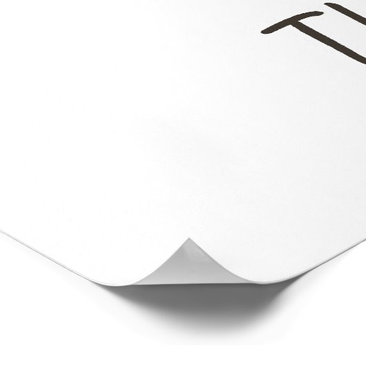 Deze dag | Het hebben van een moeilijke tijd Poster (Hoek)