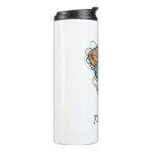 Deze dag | Het hebben van een moeilijke tijd Thermosbeker (Gedraaid links)