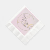 Deze dag op papier zetten servet (Hoek)