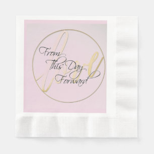 Deze dag op papier zetten servet