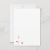 Deze dag - Romantische liefde Kaart (Achterkant)