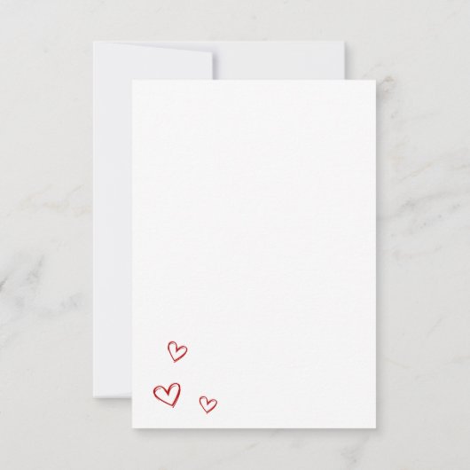 Deze dag - Romantische liefde Kaart (Achterkant)