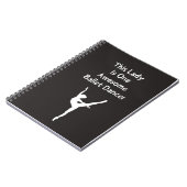 Deze dame is een Geweldige: Lined Journal Notitieb Notitieboek (Linkerzijde)