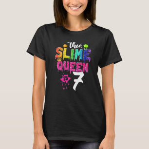 Deze dikke koningin is 7 jaar jarig meisje t-shirt