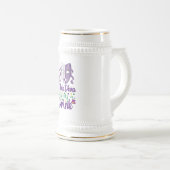 Deze diva heeft een Drink nodig, Mardi Gras Beer S Bierpul (Voorkant rechts)