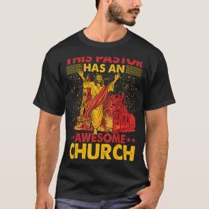 Deze dominee heeft een geweldige christelijk evang t-shirt