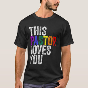Deze dominee houdt van je Pride T-shirt Trotse All