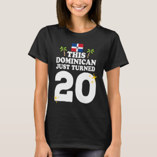 Deze Dominicaan is net 20 Dominicano 20e Bir gewor T-shirt
