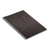 Deze donkere lederen achtergrond wijzigen notitieboek (Rechterzijde)