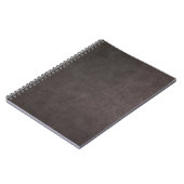 Deze donkere lederen achtergrond wijzigen notitieboek (Linkerzijde)