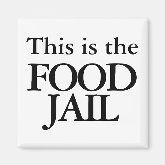 Deze doos is de voedselgevangenis magneet (Voorkant)