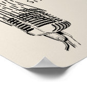 Deze douche is voor het zingen poster (Hoek)