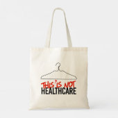Deze draadhanger is geen keuze voor Healthcare Pro Tote Bag (Achterkant)