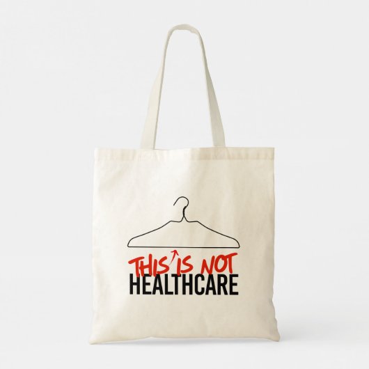 Deze draadhanger is geen keuze voor Healthcare Pro Tote Bag (Achterkant)