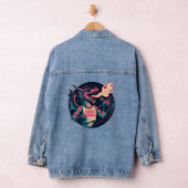 Deze draak spuugt vuur denim jacket (Hangar)