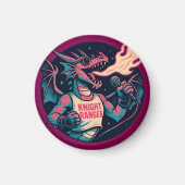 Deze draak spuugt vuur magneet (Voorkant)