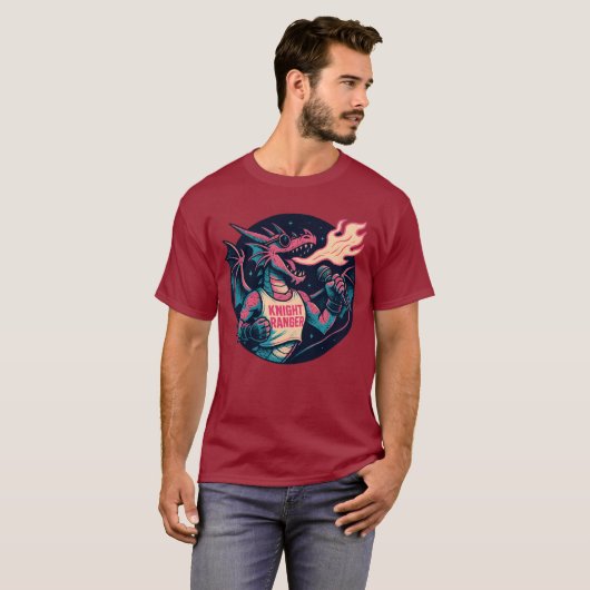 Deze draak spuugt vuur t-shirt (Voorkant volledig)