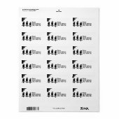 Deze drie etiket (Full Sheet)