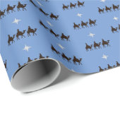 Deze drie koningen van Orient zijn kersttekeningen Cadeaupapier (Rol Hoek)