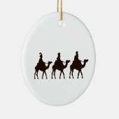 Deze drie koningen van Orient zijn kersttekeningen Keramisch Ornament (Rechts)