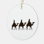 Deze drie koningen van Orient zijn kersttekeningen Keramisch Ornament (Links)