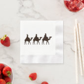 Deze drie koningen van Orient zijn kersttekeningen Servet (Insitu)