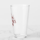 Deze Drink is | Aangepast Initiaal Drink glas (Links)