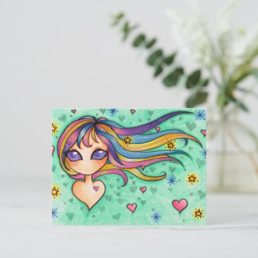 Deze dromen briefkaart (Staand voorkant)