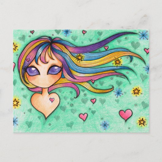 Deze dromen briefkaart (Voorkant)