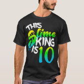Deze dunne koning is 10 Shirt vun Birthday voor (Voorkant)