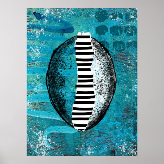 Deze eierwand kan de Wandkunst van het Poster schi (Voorkant)