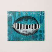 Deze eig kan swim Jigzaag Puzzle Legpuzzel (Horizontaal)