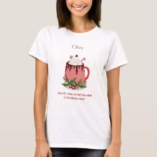 Deze Elf draait op warme chocolademelk T-shirt
