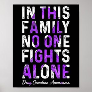 Deze familie drug overdosis bewustzijn 1 poster