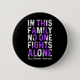 Deze familie drug overdosis bewustzijn 1 ronde button 5,7 cm