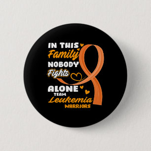 Deze familie niemand vecht alleen Team Leukemie Oo Ronde Button 5,7 Cm