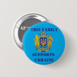 DEZE FAMILIE STEUNT OEKRAÏNE RONDE BUTTON 5,7 CM