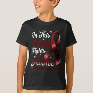 Deze familie vecht niet alleen tegen hersenaneurys t-shirt