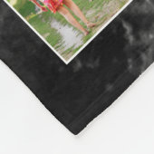 Deze familie zonder liefde 24 Foto Collage Fleece Deken (Hoek)