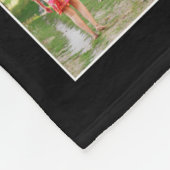 Deze familie zonder liefde 32 Foto Collage Fleece Deken (Hoek)