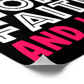 Deze foster Mam loopt op Hope Faith en Love Foster Poster (Hoek)