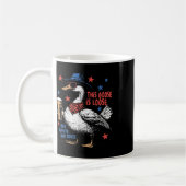 Deze Gans Is Los Rode Witte & Drank 4 Juli Koffiemok (Links)