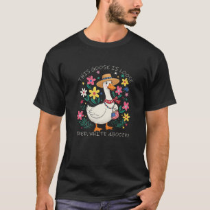Deze gans is losse grappige gans 4 juli premie t-shirt