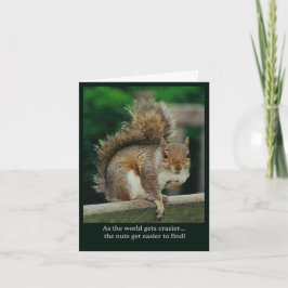 Deze gekke wereld maakt de noten gemakkelijker te  kaart