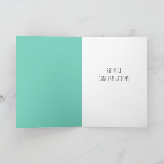 Deze gelegenheid roept Jazz Hands Gefeliciteerd op Kaart (Binnen)