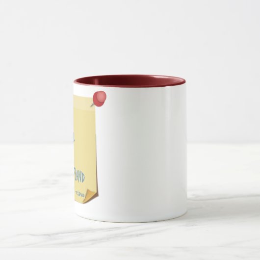 Deze gelukkige meid heeft een rokende hete echtgen mok (Midden)