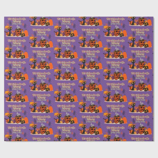 Deze getuige heeft koffie nodig voor elke Hocus Po Cadeaupapier (Vlak)