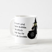 Deze getuige heeft thee nodig. Tea-verslaafden Cup Koffiemok (Voorkant links)